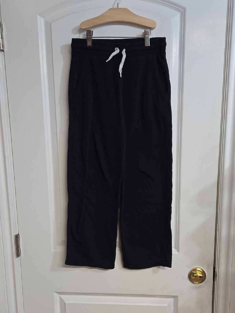Old Navy 10/12L Boys IBlack Drawstring Sweatpants